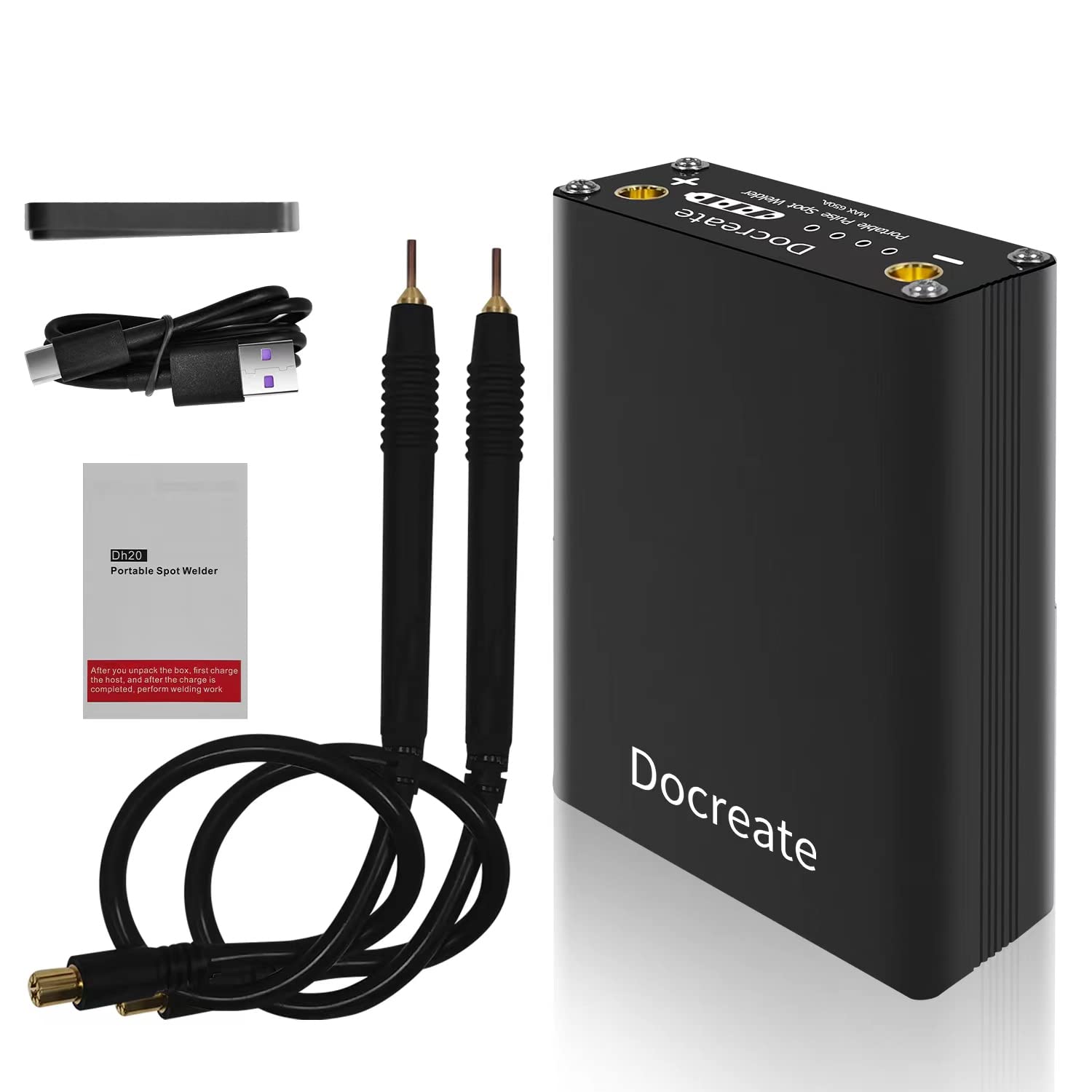 Buy Docreate Spot Welder, Mini Spot Welding Machine, Rechargeable