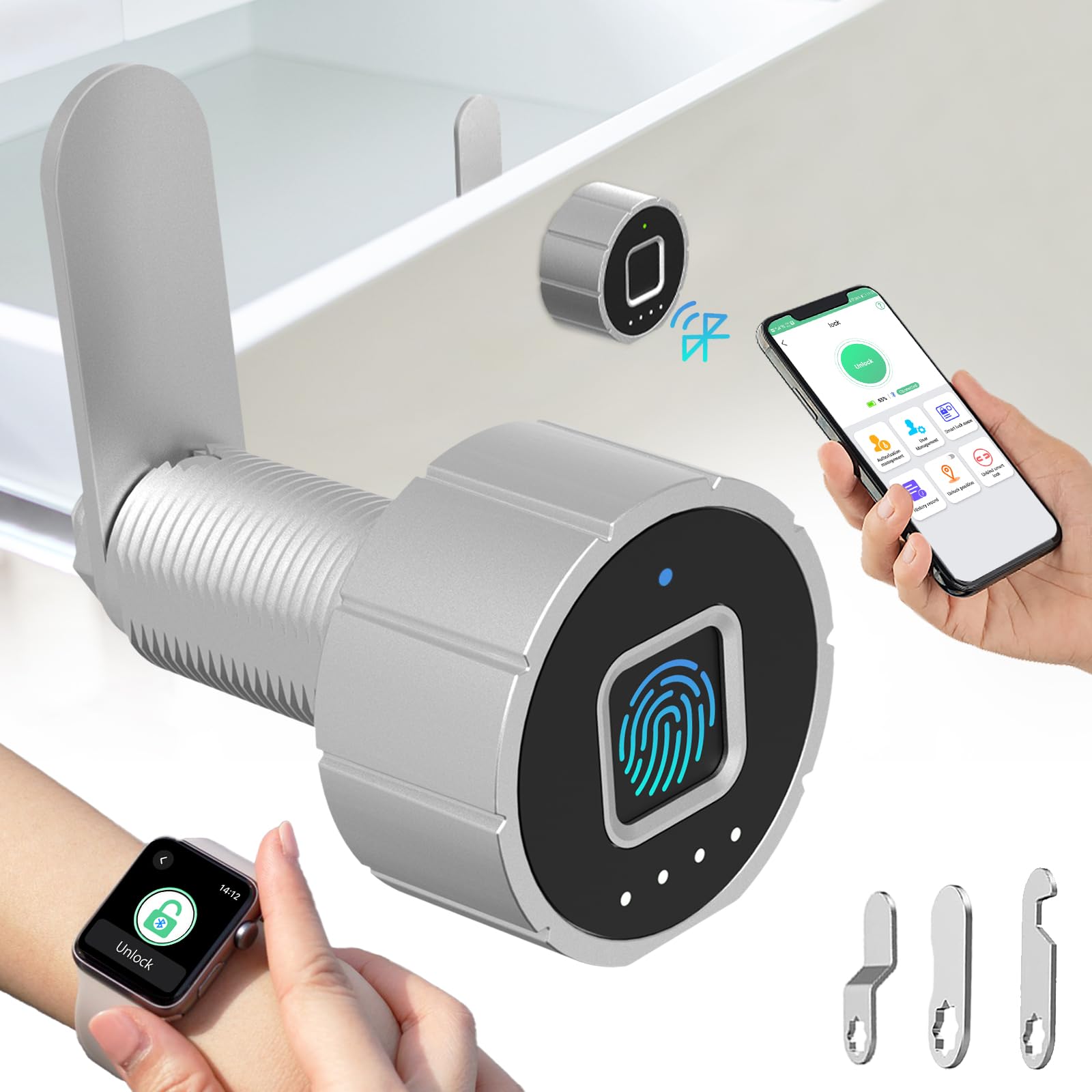 SERRATURA ELETTRONICA DIGITALE Compatta E Pratica Per Porte E Cassetti