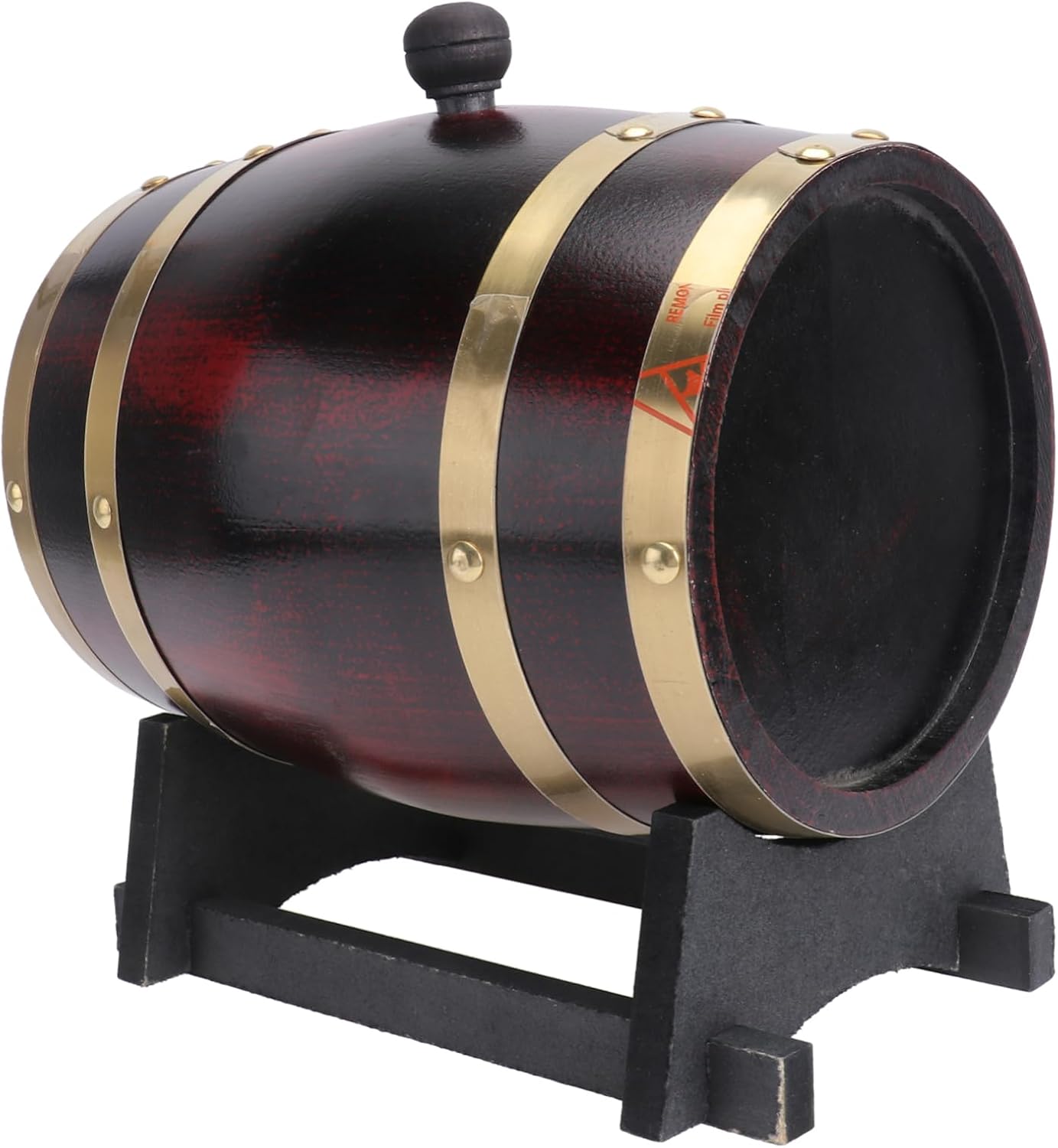 Solid Wood Wine Barrel Beer Cask Ice Bucket for Wine Decor Planter Centerpiece