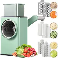 Fatiador De Repolho Manual Cortador e Ralador de Legumes Multifuncional Manivela de Alimentos Verduras Frutas