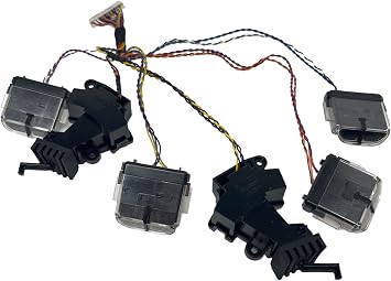 Replacement Cliff Sensors and Bumper Actuators Assembled for iRobot Roomba i1 i1+ i2 i2+ i3 i3+ i4 i4+ i5 i5+ Plus Robotic Vacuum Cleaner