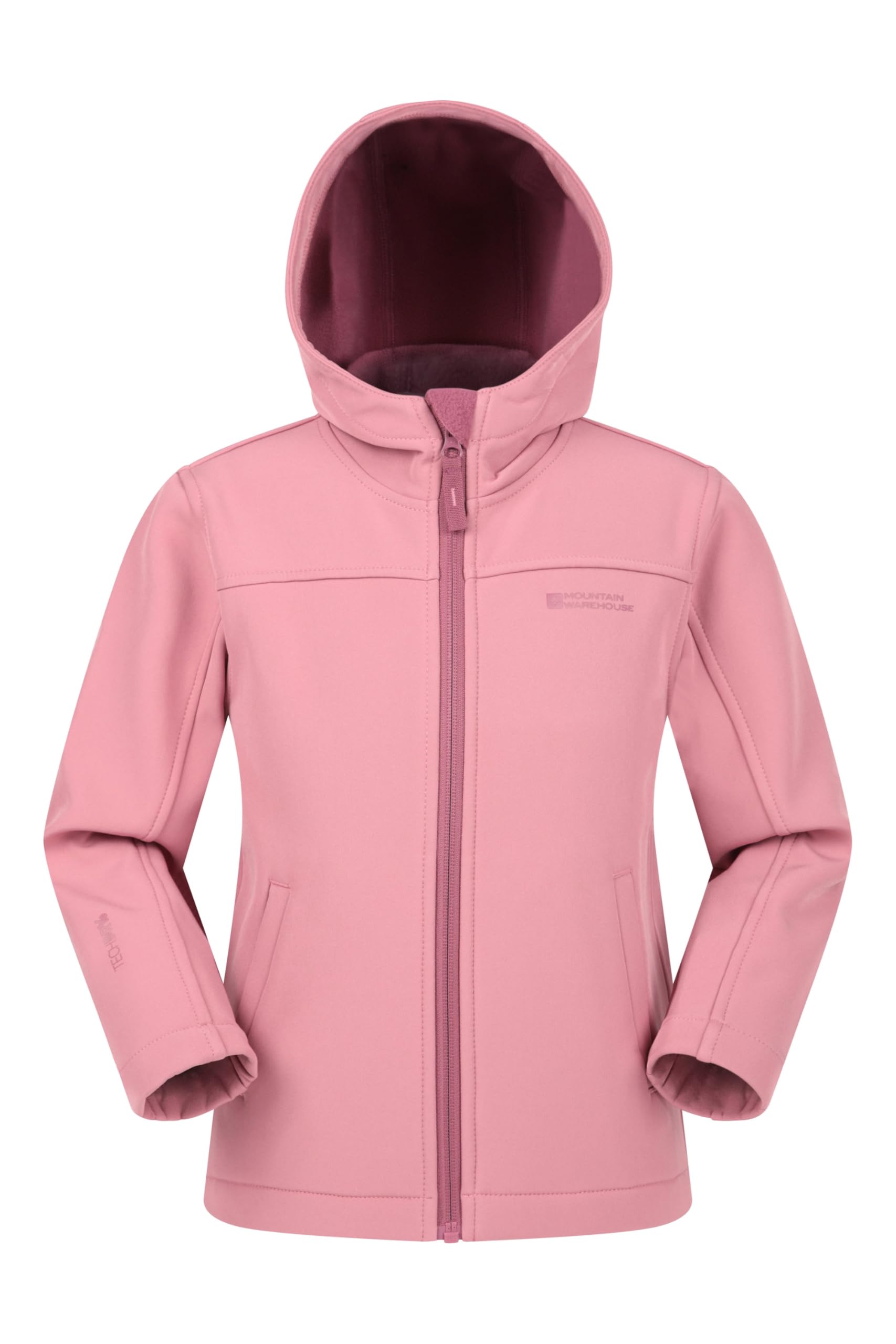 Exodus Kids Water Resistant Softshell Jacket - Pink