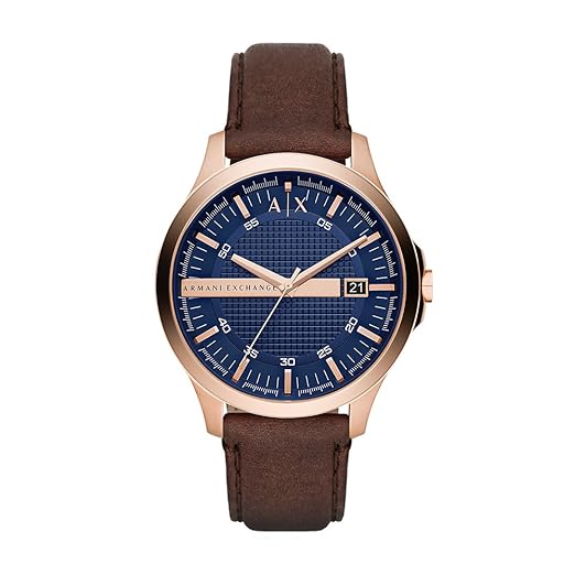Buy Armani Exchange Hampton Analog Blue Dial Men's Watch-AX2172 at ...