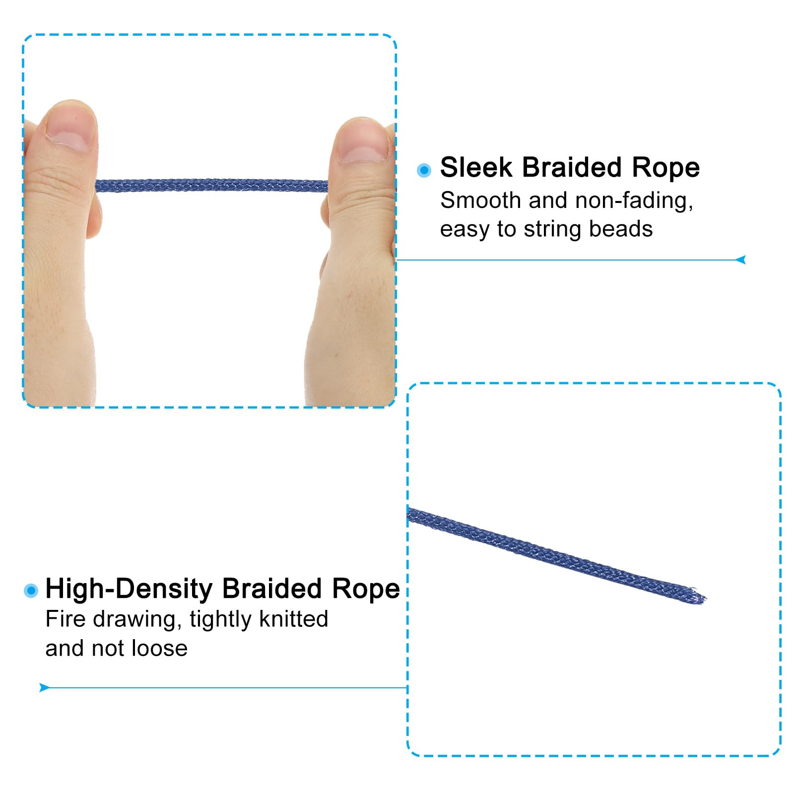 PATIKIL 1.5mm x 109 Yard Nylon Satin Cord - Image 3