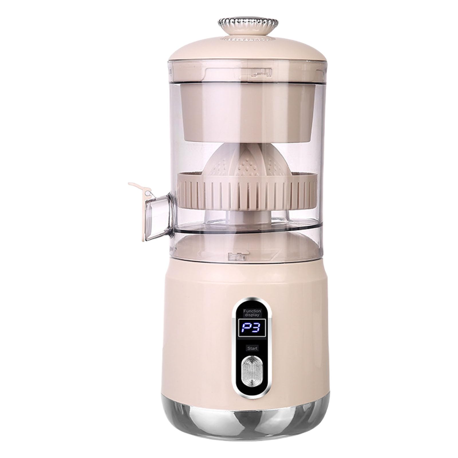 Jazuaiao Multifunctional Compact Machine for Citrus Root, Quick Electric Extractor Squeezer High Speed Centrifugal