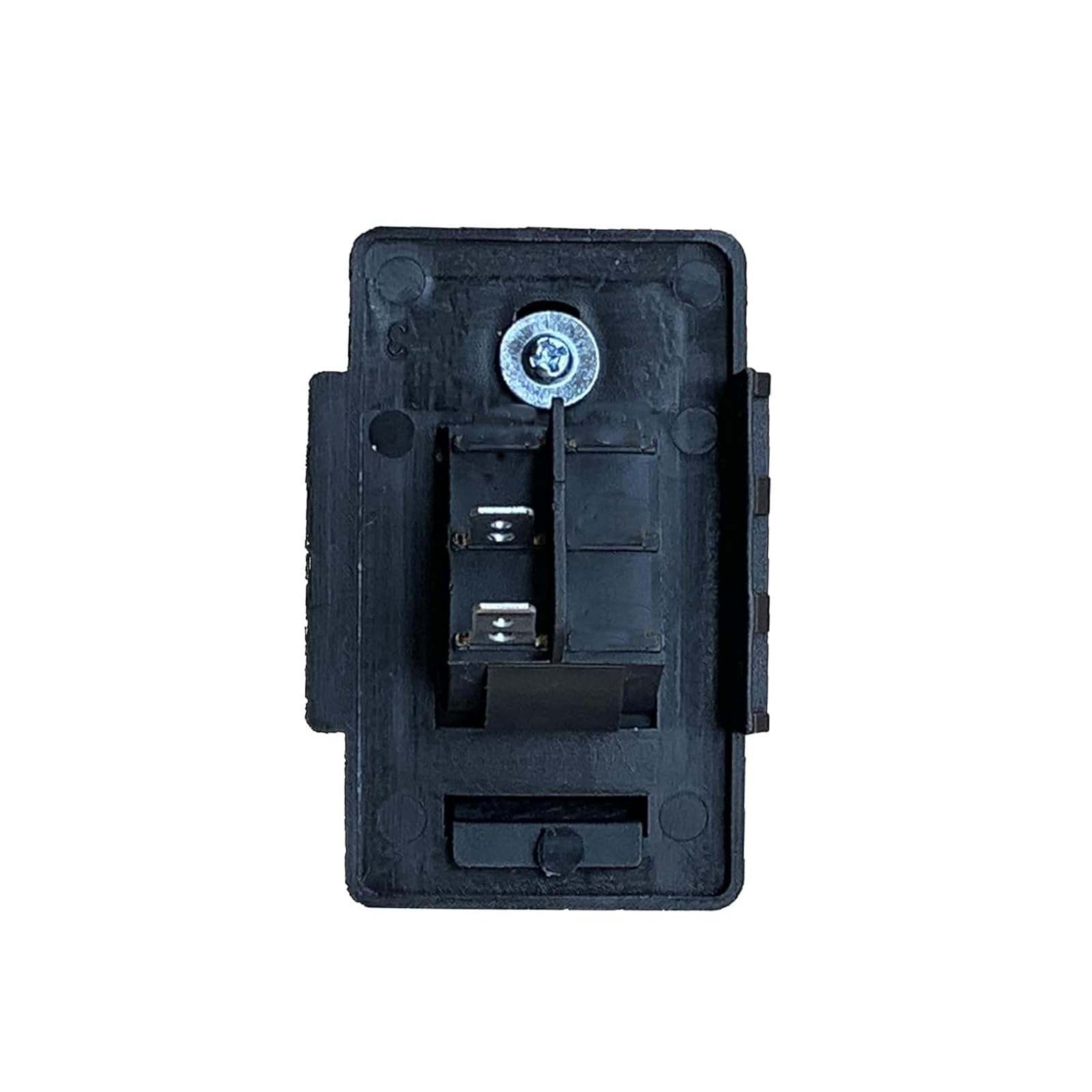 Interruptor de control de reinicio de pedal de acelerador de 2 pines para niños, juguetes eléctricos para niños, piezas de repuesto de juguetes eléctricos, enchufe negro, 2.8 x 1.6 in 3