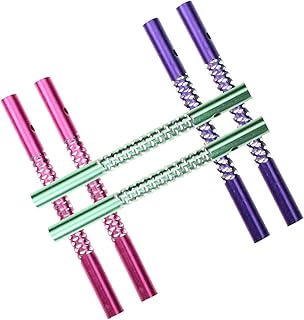 Yardwe 60 Pçs Sinos De Vento Decoração De Metal Sinos De Vento De Metal Sinos De Vento Ao Ar Livre Ferramentas De Sino De Vento Tubos De Metal Para Artesanato Tubos De Substituição De