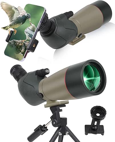 Telescopio Terrestre, Zoom Catajos Alta Potencia, Adaptador Teléfono, Trípode, Bolsa,