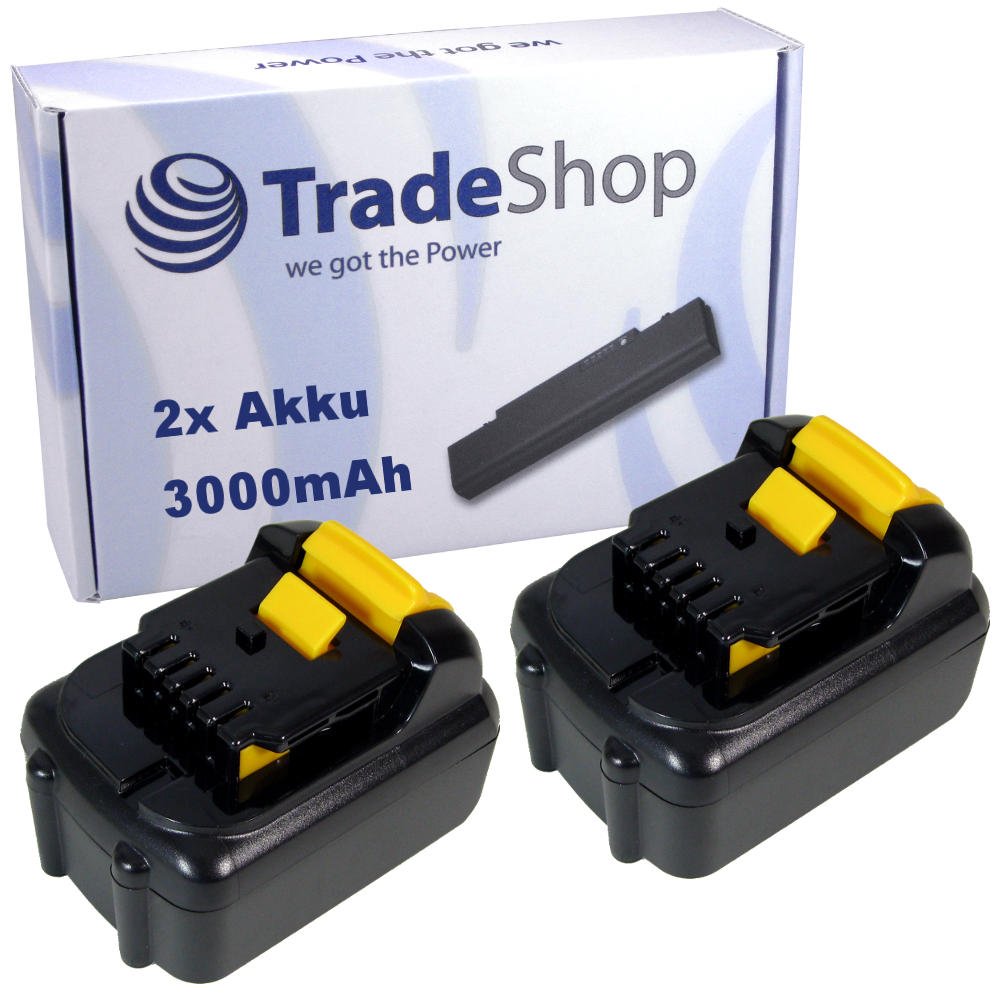 Trade-Shop - Batería de ion de litio (10,8 V, 3000 mAh, compatible con Dewalt DCB123 DCB125 DCB127 DCB100 DCB101 DCB119 DCD700 DCD710)