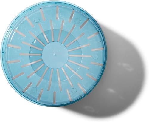 Miniatura 3 de rePotme Paquete de 3 macetas de orquídeas de 4 pulgadas con agujeros para trasplante (cuarzo rosa)