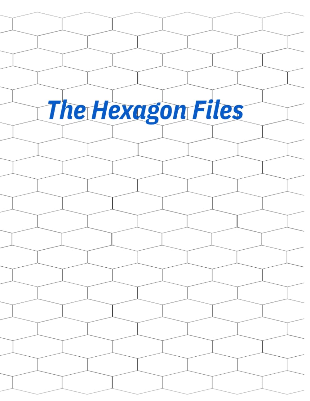The Hexagon Files: Heat mapping the days thoughts,feelings,ideas and emotions