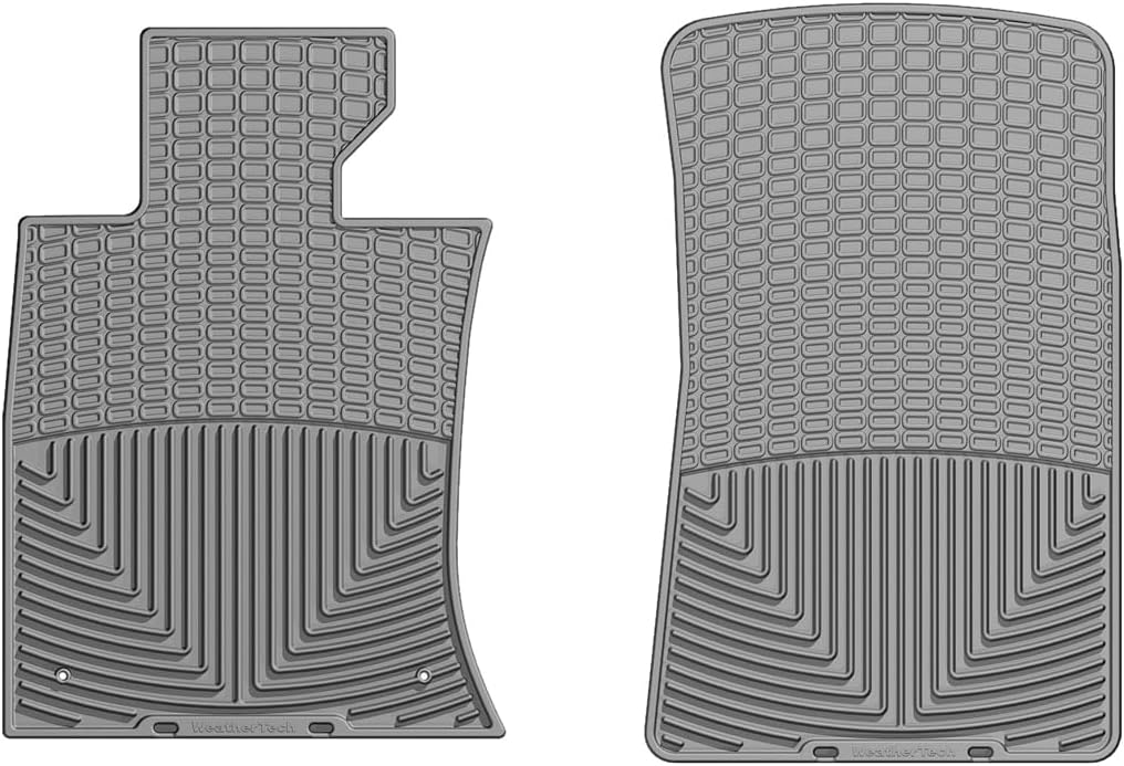 WeatherTech All-Weather Floor Mats for MINI Cooper, Coupe, Convertible - 1st Row (W183), Black