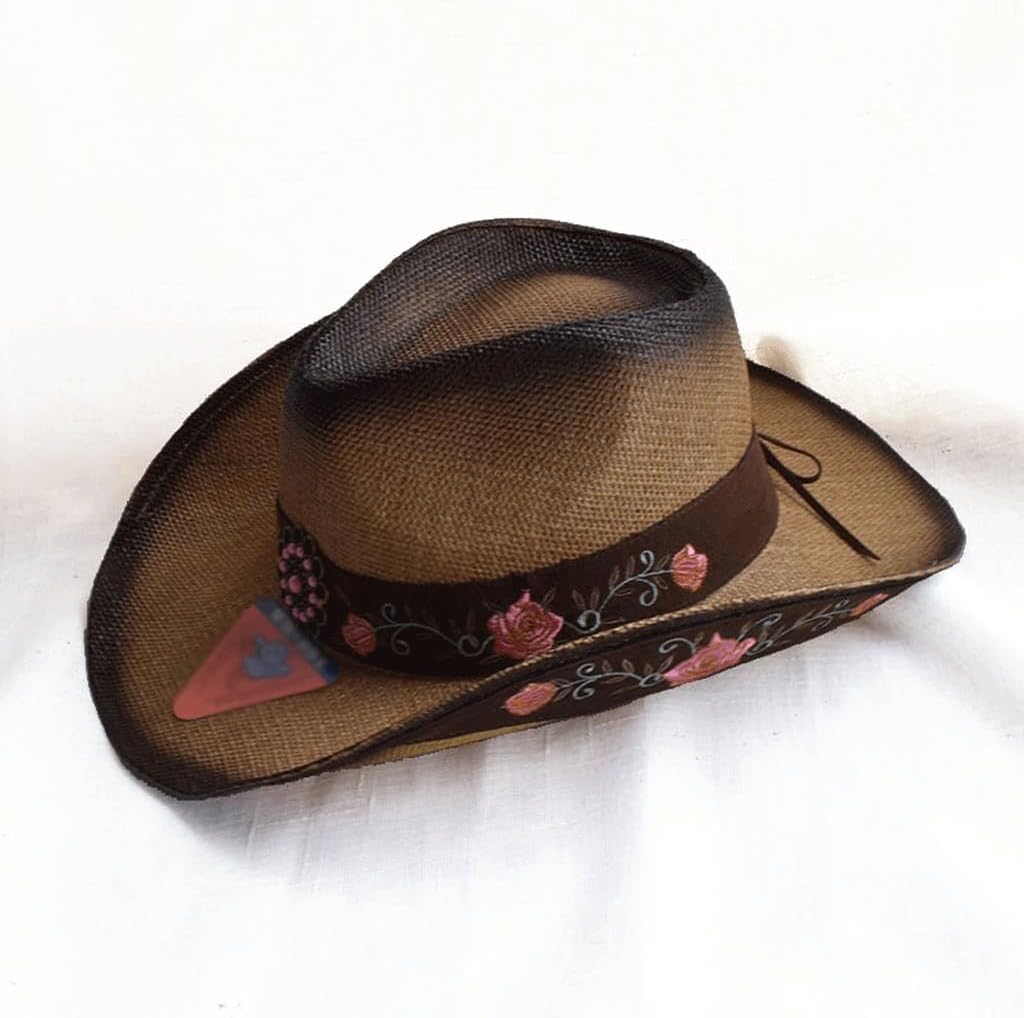 Western Cowboy Hat, Men's and Women's Breathable, Outdoor Travel, Sun Protection, Shading, Beach