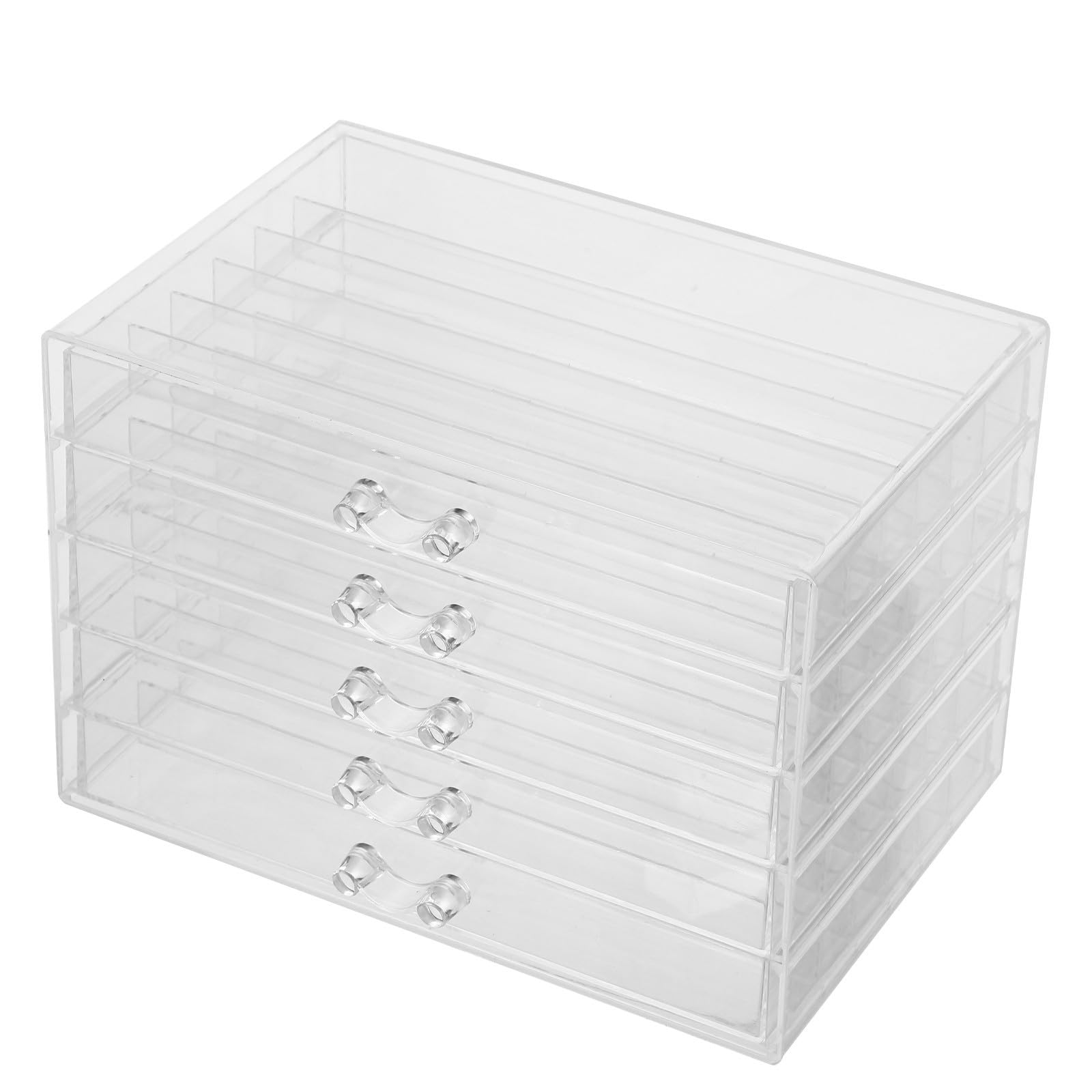 ULTECHNOVO Joyero 5 Cajones Transparentes Organizador de Collares