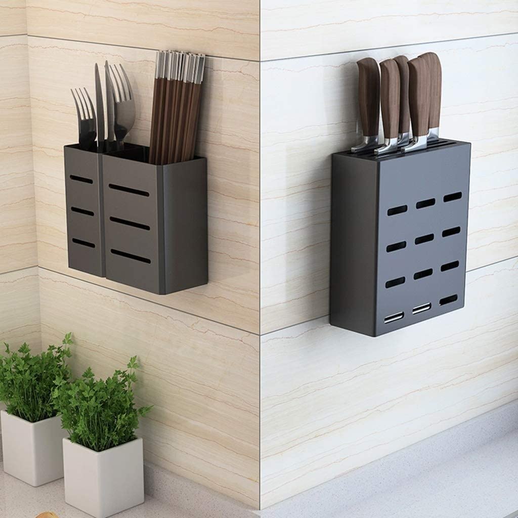 Stojak Kuchenny na Noże Bez Noży, Uchwyt Na Nóż Do Zawieszenia Ścianie Stojak Ze Stali Nierdzewnej Narzędzia Kuchenne Knife Block