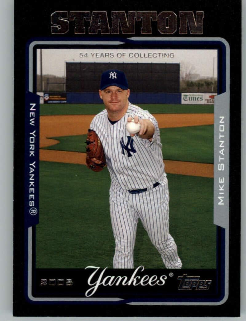 2005 Topps Black #546 Mike Stanton NM-MT /54 New York Yankees Baseball MLB
