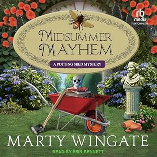 Midsummer Mayhem Audiolibro Por Marty Wingate arte de portada