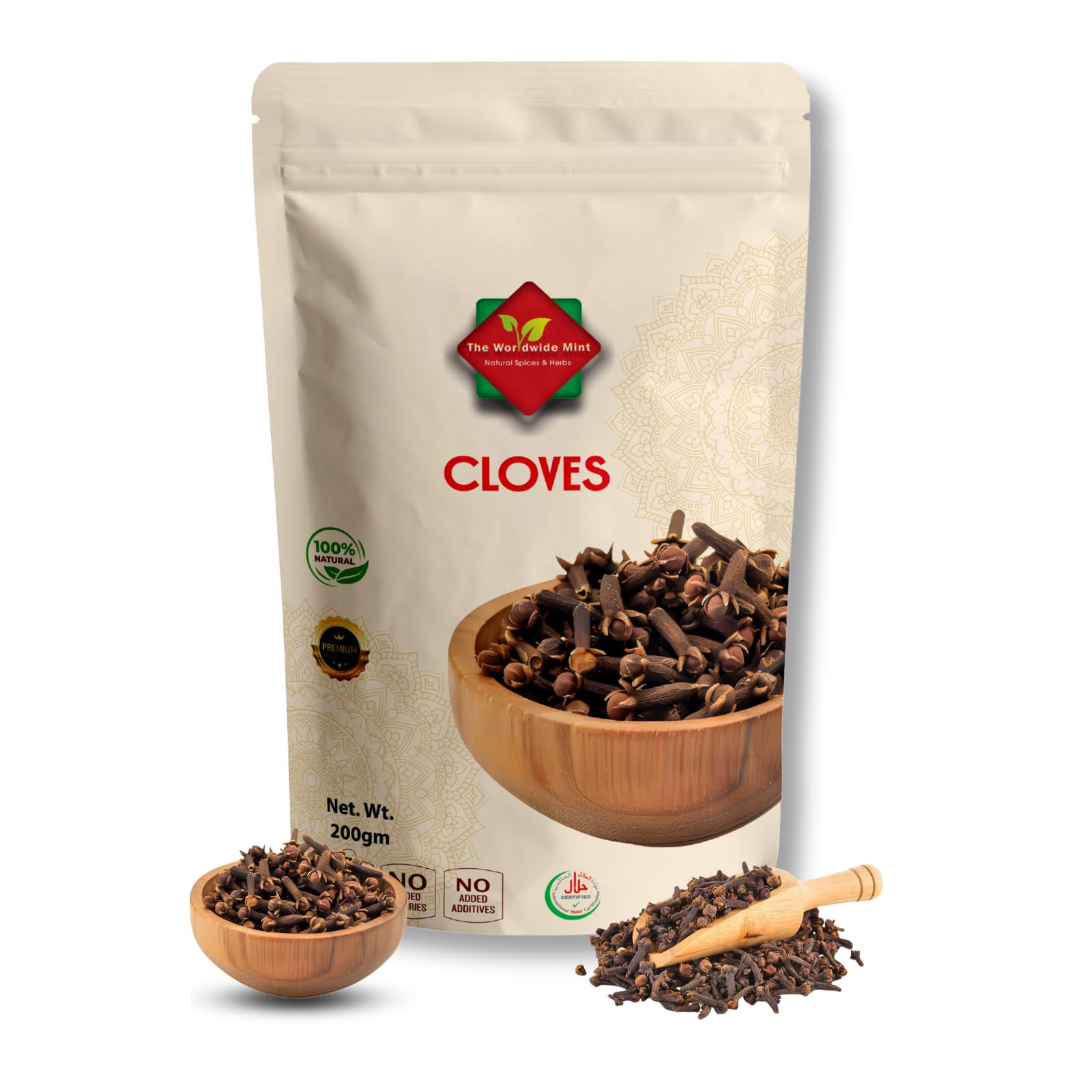 Cloves Whole I Premium Quality I Sun dried in Organic environment| Indonesian| 200G