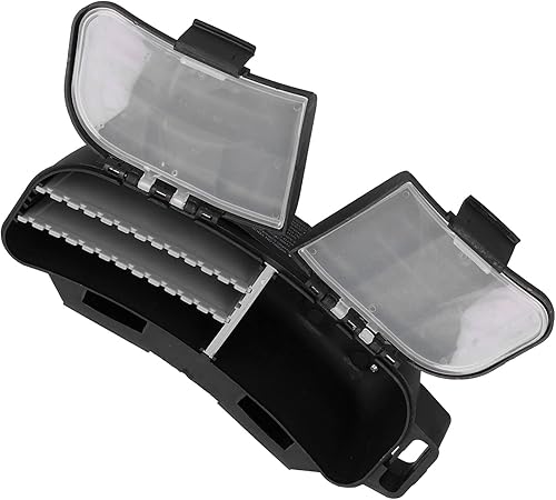 Miniatura 9 de VBESTLIFE Caja de aparejos de pesca, caja de cintura de pesca portátil multifuncional, caja de almacenamiento de aparejos de cebo, portador de línea