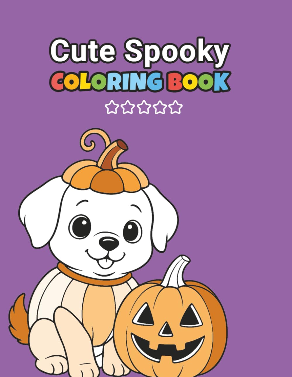 Cute Spooky Friends Coloring Book: Fun Coloring for Kids