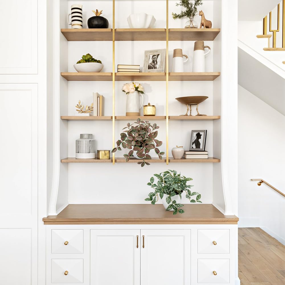 Lot De 2 Petites Plantes Artificielles En Pot Oairse - Décoration Réaliste Pour Salon, Bureau, Salle De Bain