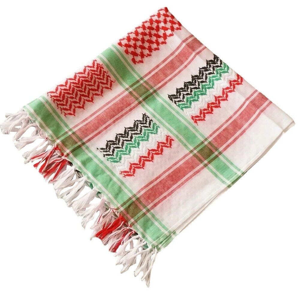 Keffieh d'hiver coupe-vent pour homme foulard thermique jacquard