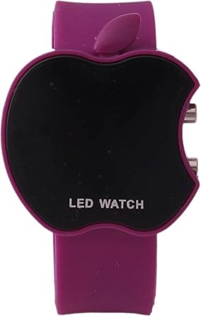 HILY - Multi-Colour Digital Glory APPL Shaped Screen Led Light Digital Watch for Kids - Best Gift for Kids watch234537