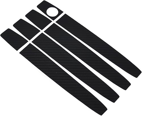 beler 4 unids de fibra de carbono manija de la puerta del coche etiqueta autoadhesiva para Chevrolet Cruze Malibu Captiva Buick Regal Excelle