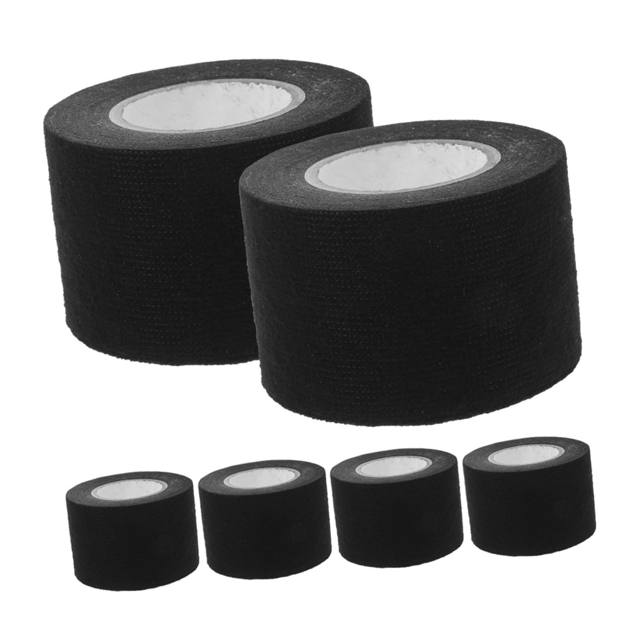 Cabilock 6rollos Cinta Aislante De Alta Temperatura Cinta Para Arneses De Cableado Textil Para Arneses De Motor De Coche Para Cableado Automotriz De Metros