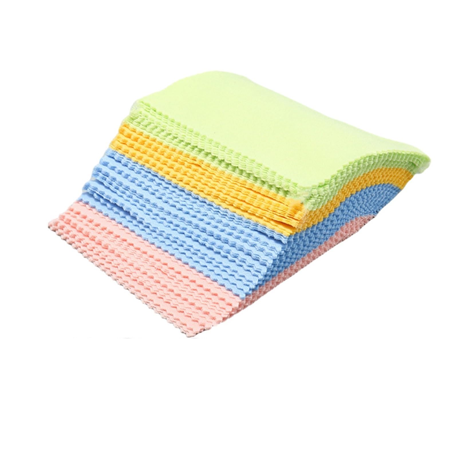 300 paños de limpieza de microfibra para gafas, gafas de sol, pantallas de teléfono, joyas y cámaras, toallitas suaves multicolores, perfectas para una limpieza sin rayas