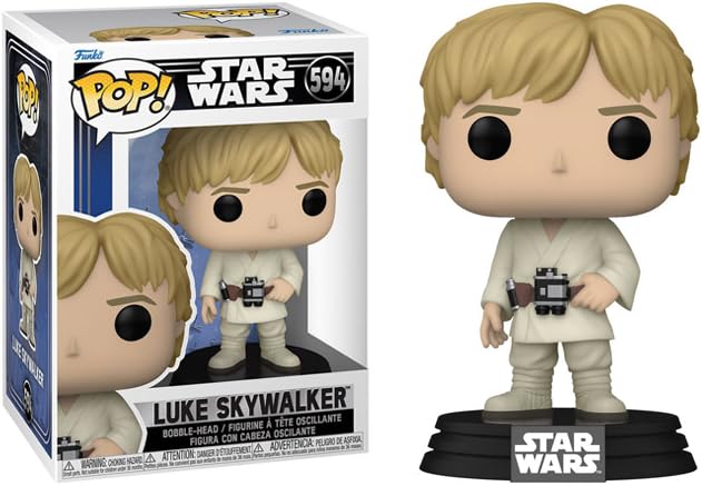 Miniatura 2 de POP Star Wars New Classics - Figura de vinilo de Luke Skywalker Funko (con funda protectora de caja compatible), multicolor, 3.75 pulgadas