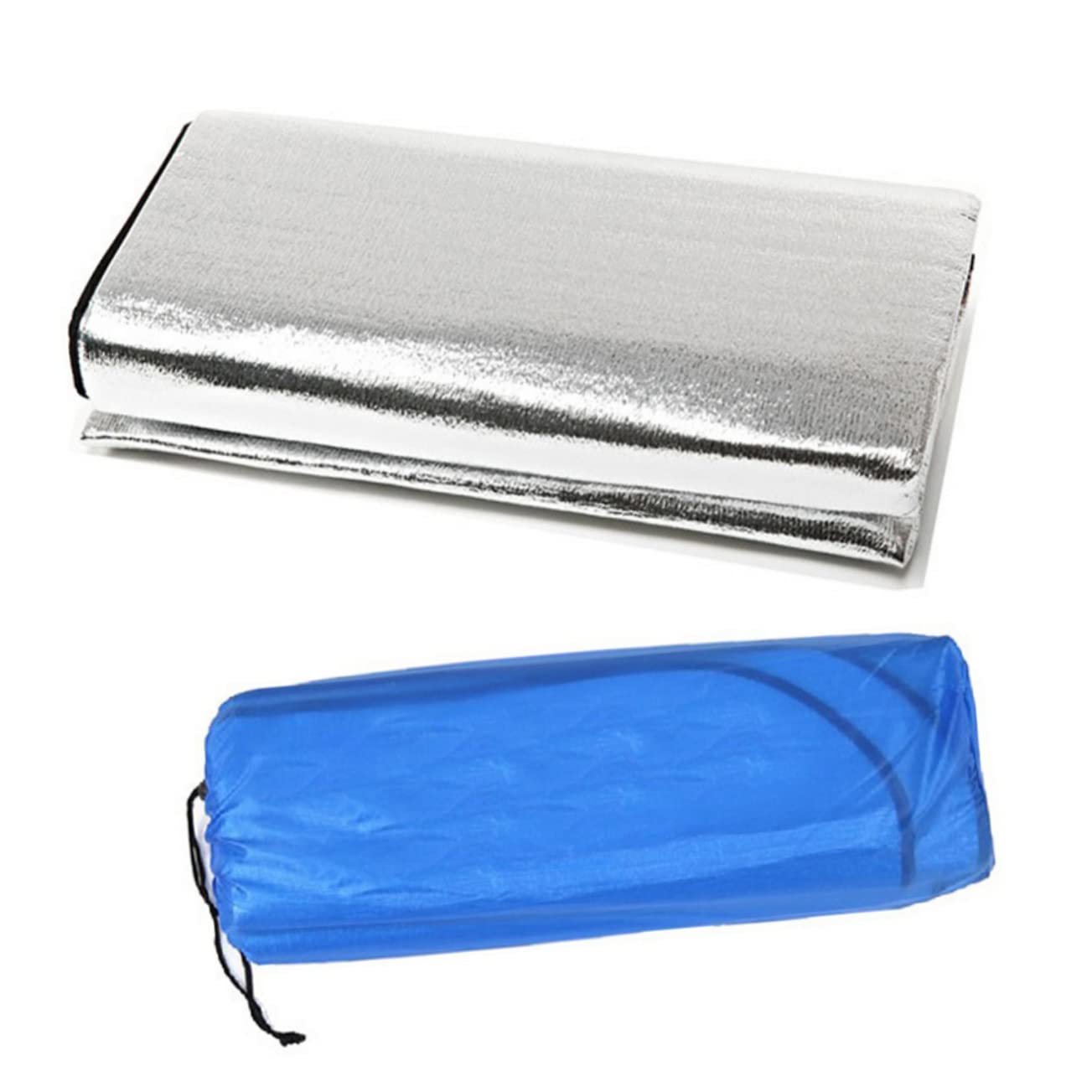 CORHAD Foam Sleeping Pad Aluminum Foil 200x200cm Waterproof Mat for Camping Beach Blanket