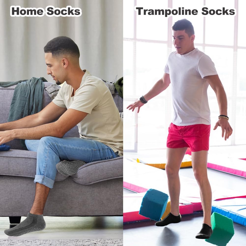 Calcetines Antideslizantes Hombre EU 41-43 Deportivos Pilates