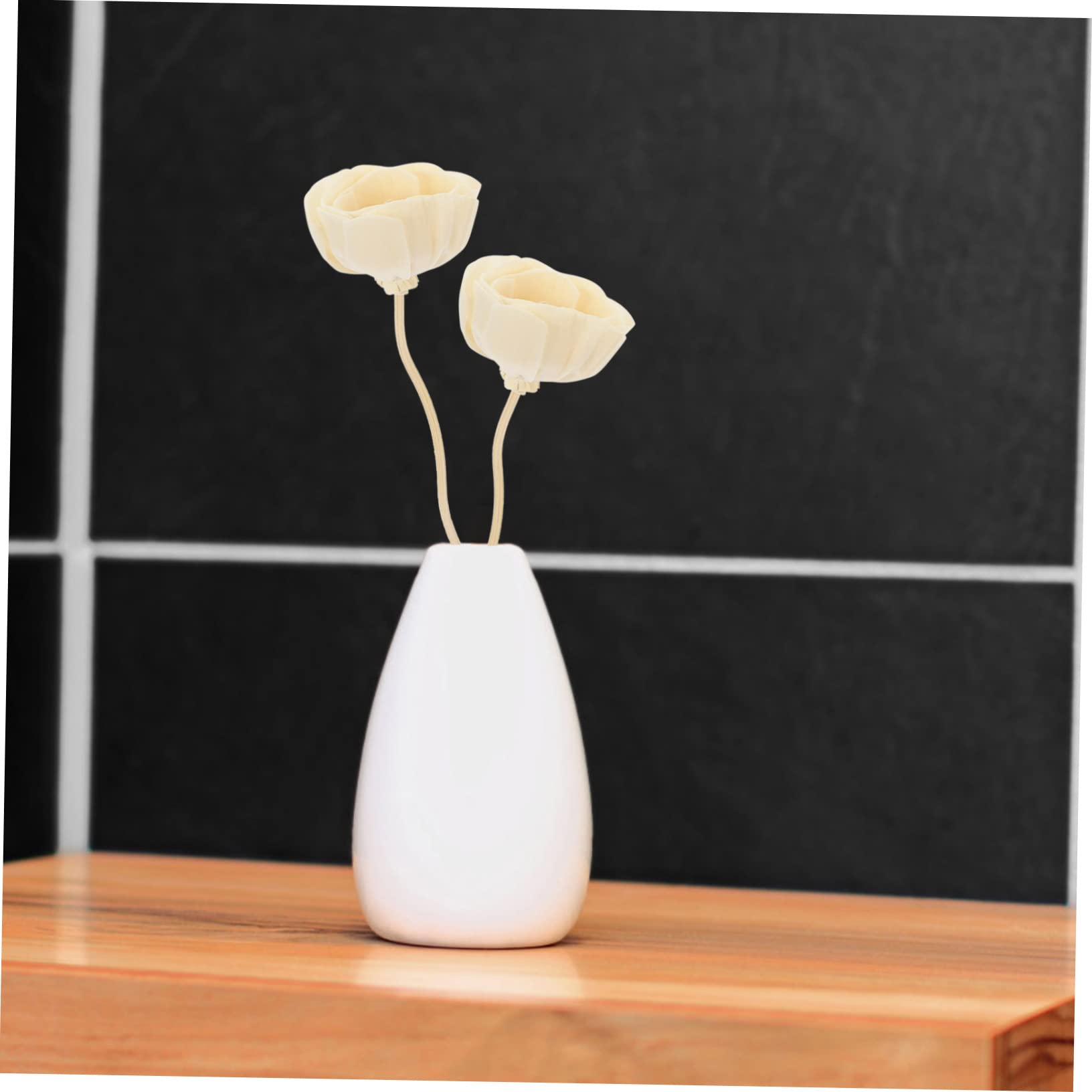 PRETYZOOM 40stücke Duftstäbchen Für Aromatherapie Rattan Diffuser Sticks Für Zuhause Spa Und Büro Für Ätherische Öle Und Raumdüfte Verschönern Sie Ihre Umgebung Mit Blumigem Design