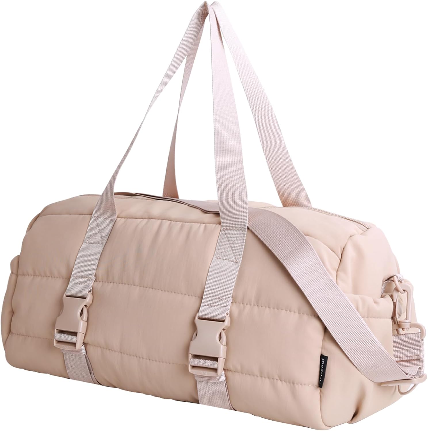 Gym Bag for Women, Medium Crossbody Bags for Women, 15L Yoga Mate Bag with Wet & Dry Pocket