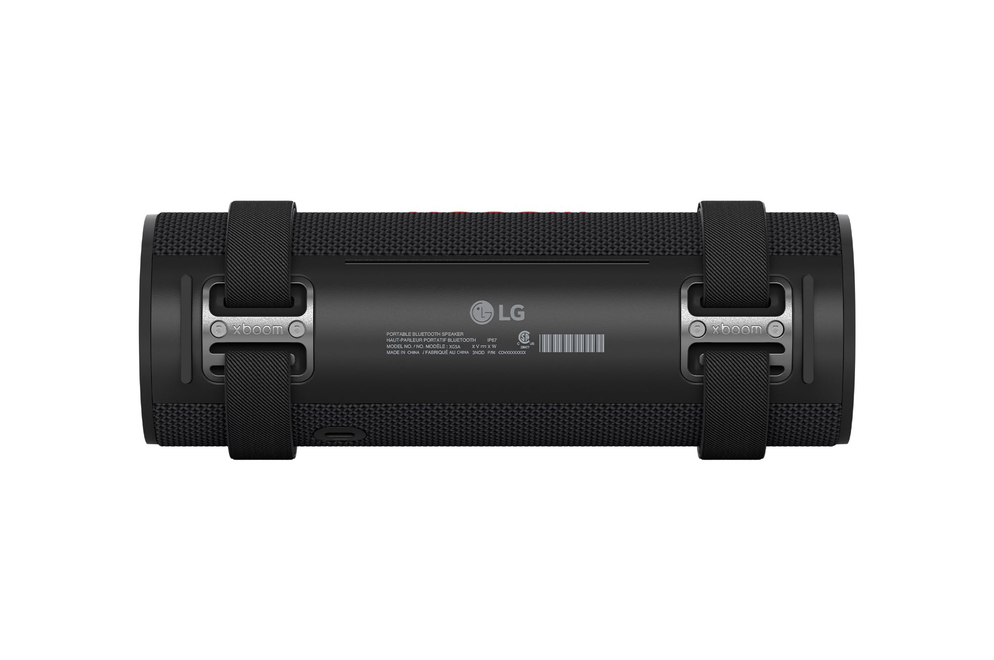 LG xboom Grab,Speaker Bluetooth Portatile, Cassa Altoparlante Impermeabile e Antipolvere IP67, Fino a 20h di Autonomia,Compatibile con (Google, Siri, Alexa)