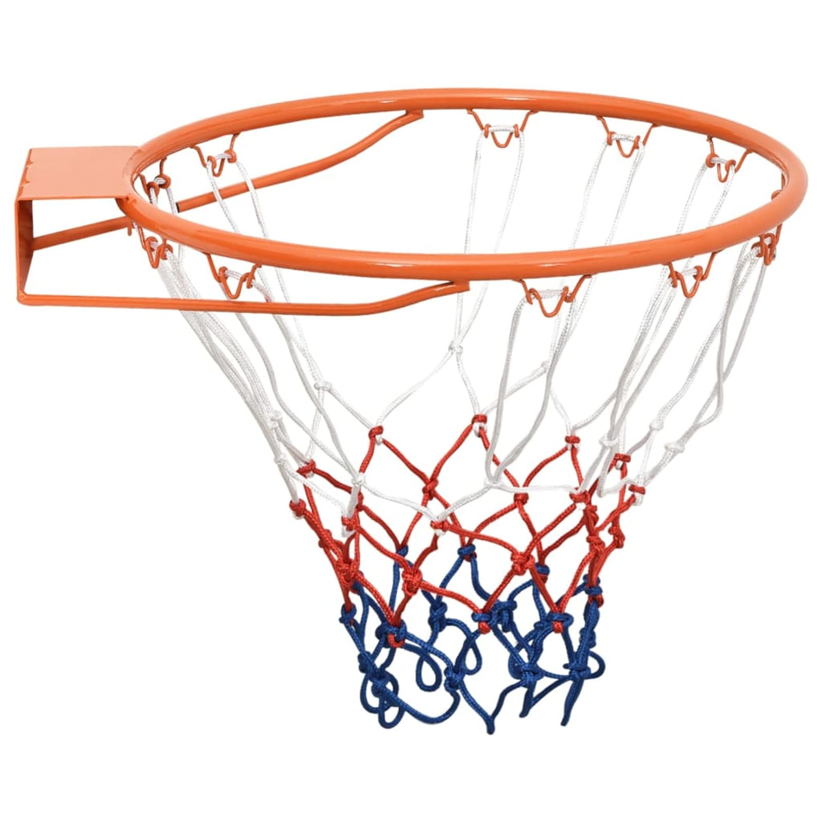 Homgoday Aro de Baloncesto Acero Naranja 39 cm