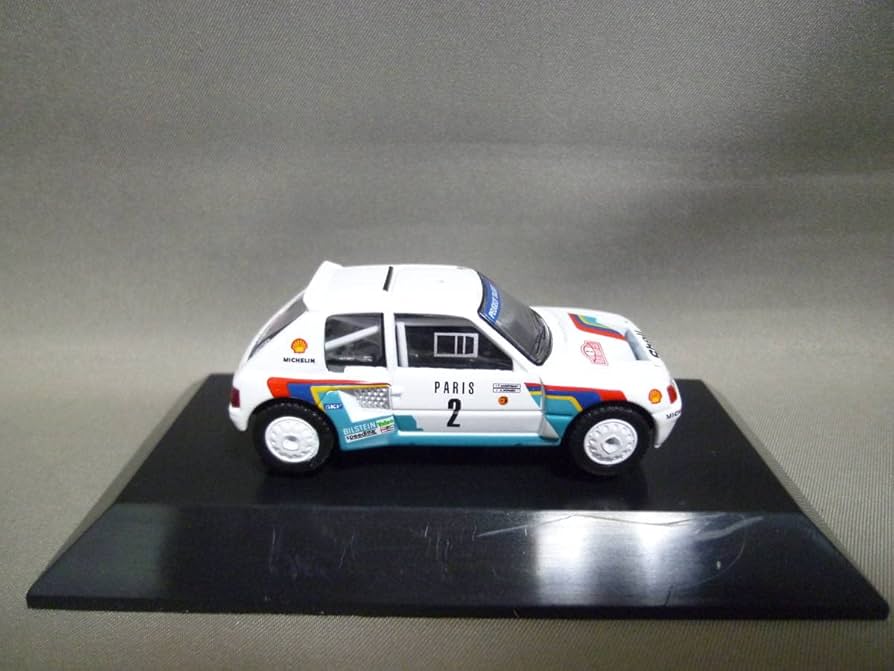 シーエムズ　1/64 プジョー　ラリーカー　ミニカー5台セット シーエムズ 1/64 プジョー ラリーカー ミニカー5台セット