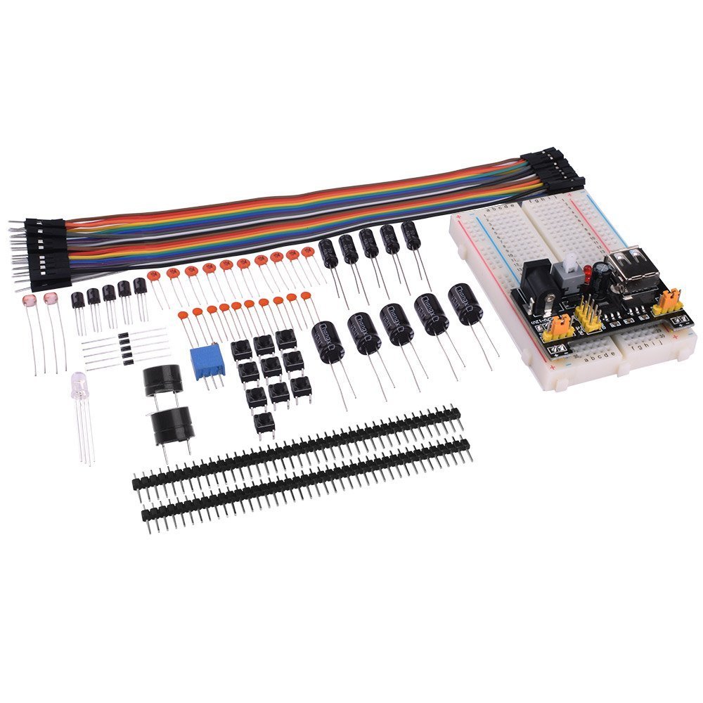 kuman Electronic Fun Bundle Learning Kit for Arduino Raspberry pi with
