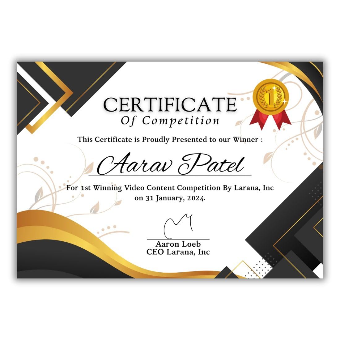 AanyaCentric Set of 20, A4 Size 8.3 x 11.7 Inch Self Fill-in Certificate of Appreciation Pre-Printed on Glossy Photo Paper For Recognition Achievement Completion Award for Employee Student Trainee-picture-11