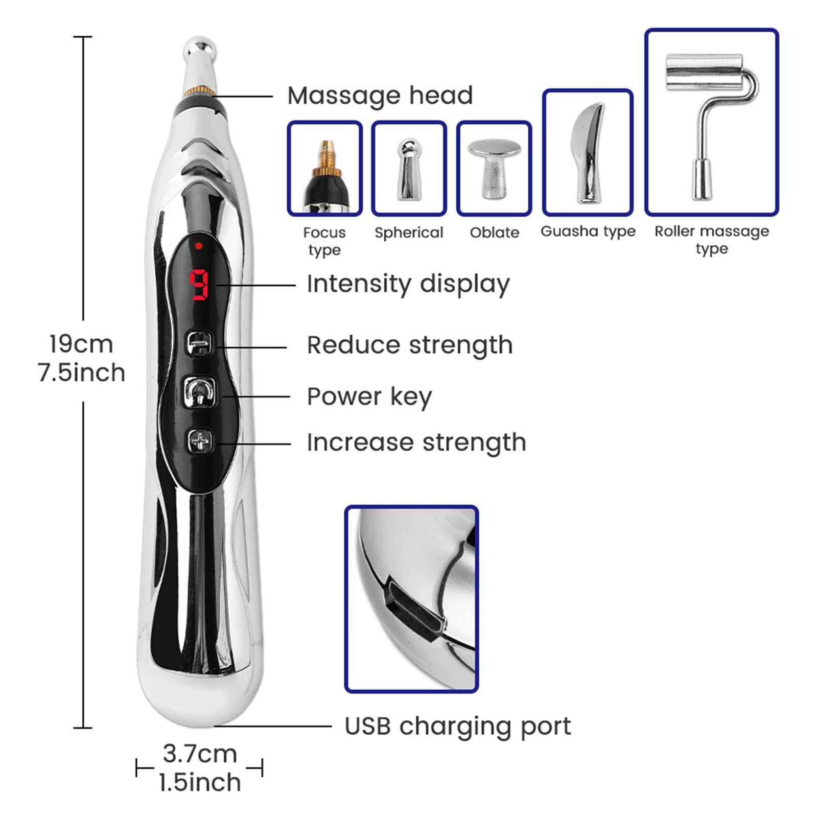 shock wand sex toy New Electro Sex Massager, Submission Electric Shock... From Zhengrui09,  $23.6 main image 0