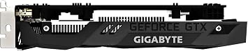 GIGABYTE GeForce GTX 1650 D6 WINDFORCE OC 4G (rev. 2.0) Graphics Card, 172mm Compact Size, 4GB 128-Bit GDDR6, GV-N1656WF2OC-4GD REV2.0 Video Card
