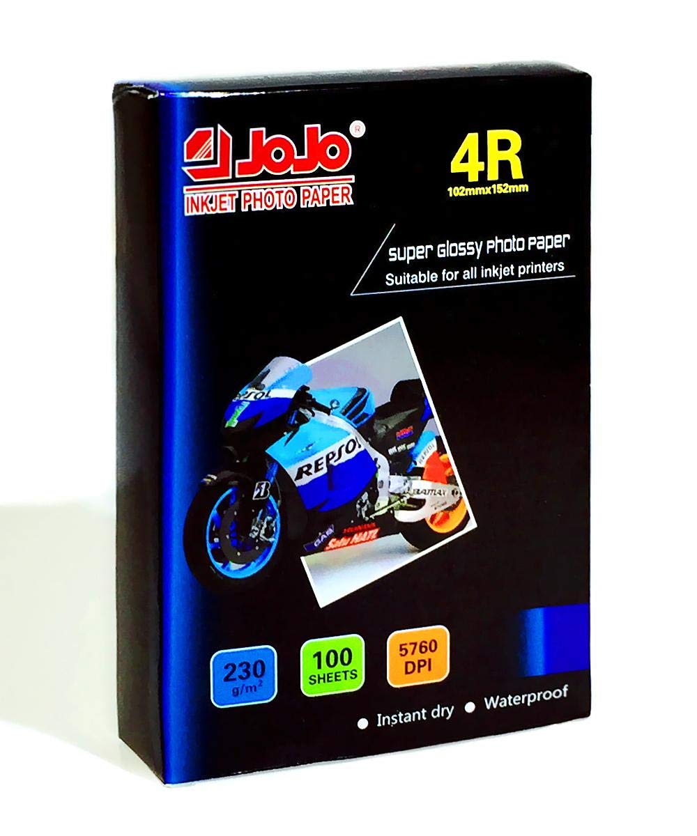 4R Size Jojo Glossy Photo Paper Inkjet 