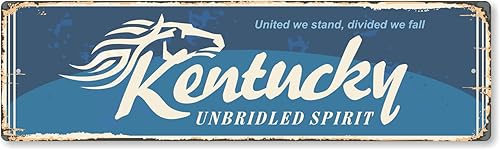 Miniatura 14 de SmartSign Letrero de metal vintage de 4 x 14 pulgadas "Welcome To New Jersey State", aluminio a prueba de óxido de 40 mil con recubrimiento New