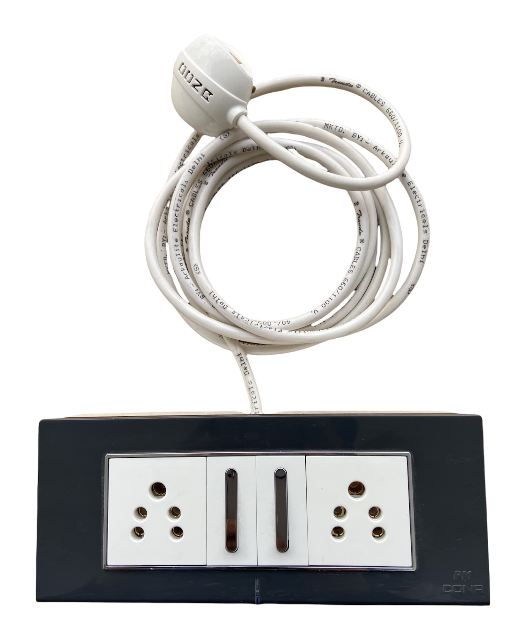 Buy Cona Modular Extension Board 3 Core Lead 1.5mm with 10Amp Chrome