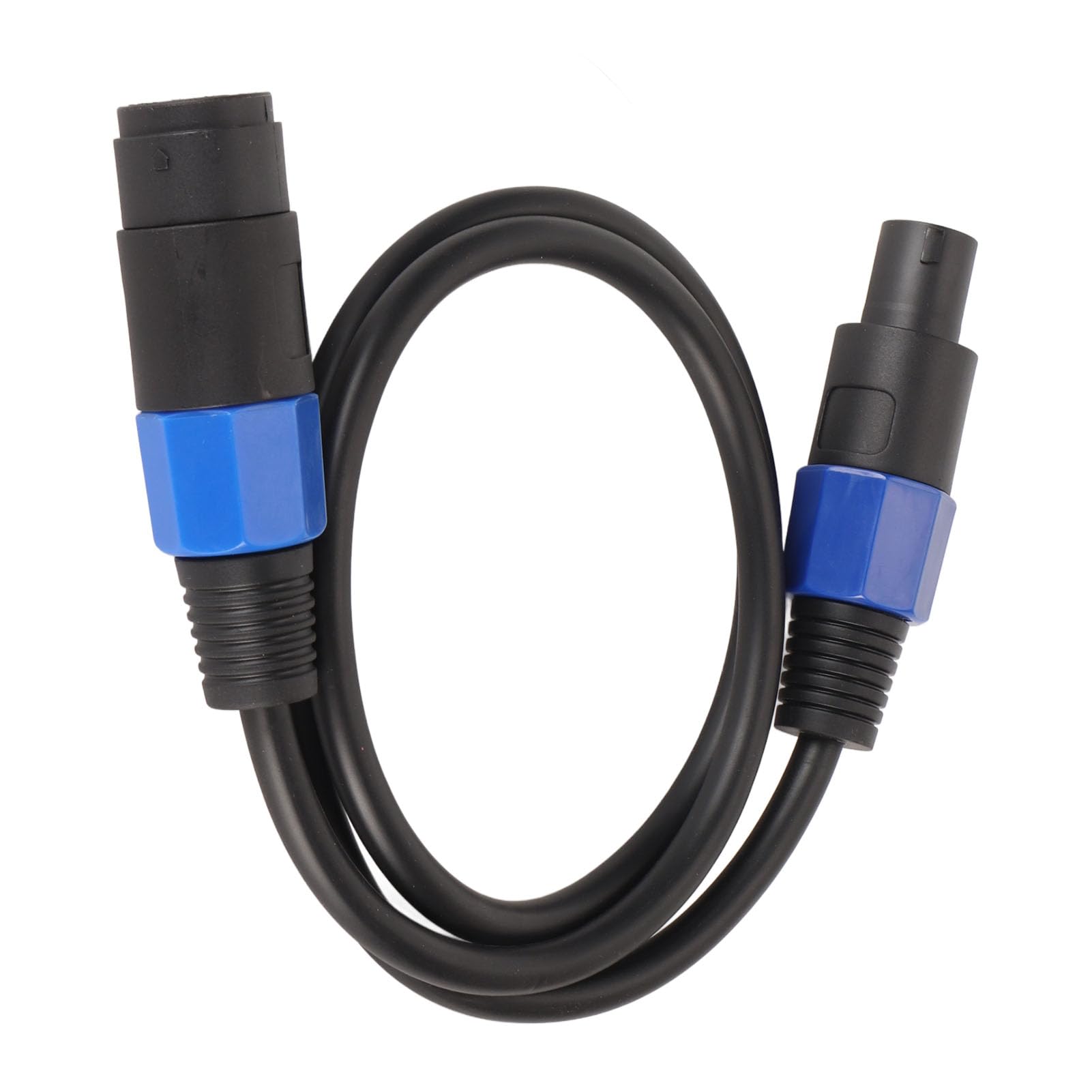 3.3ft Speakon to Speakon Cables, Professional Speaker Cable Male Female Lock Amplifier Connection Cord for Stage Monitor