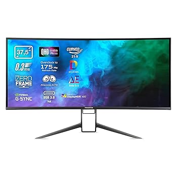 Acer Predator X38P 38 inch UWQXGA Curved Gaming Monitor IPS Panel Black