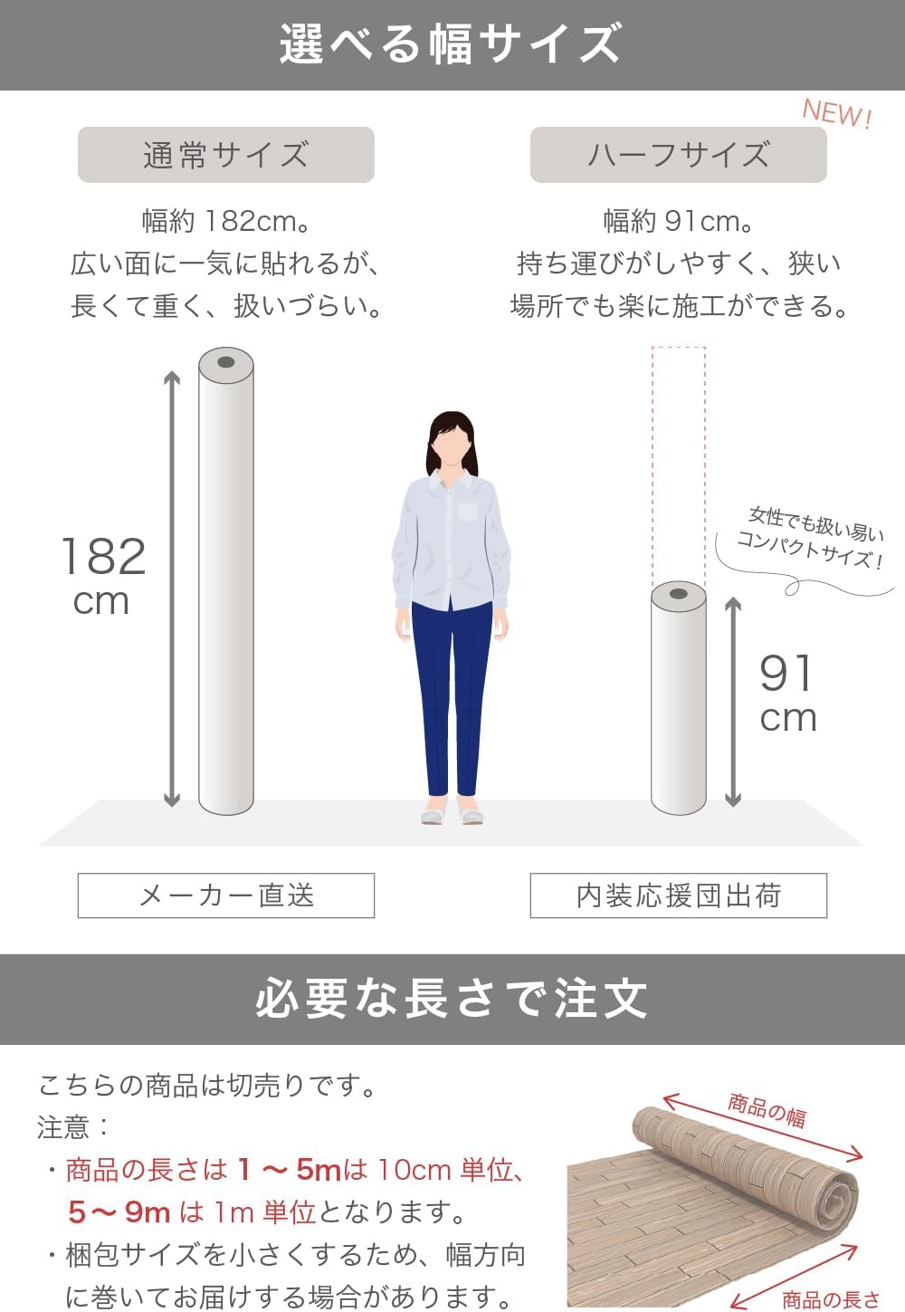 バスナリアルデザイン 幅182cm×長さ130cm ランダムストーン グレー 浴室 床シート お風呂 BNR3104 【エディンバーグ】