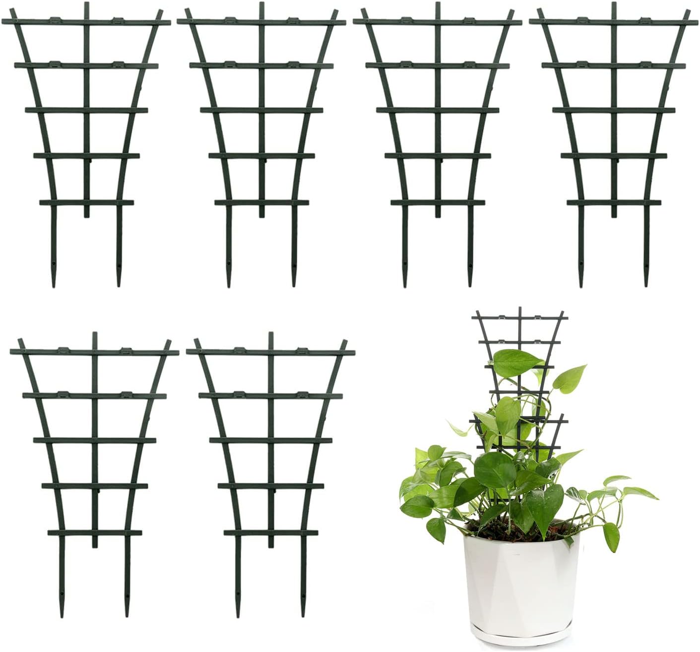 Stackable Twig, 5 Pack Plant Support Frame & Plant Cage