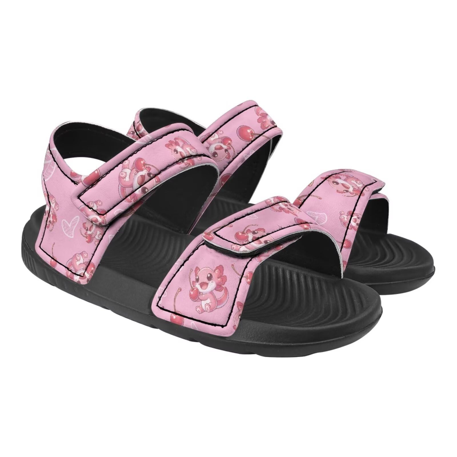 Ocwfudsx Hook and Loop Sandals for Infant Girls - Soft, Easy On/Off, Non-slip, Stable, Comfortable Fit for Long Wear